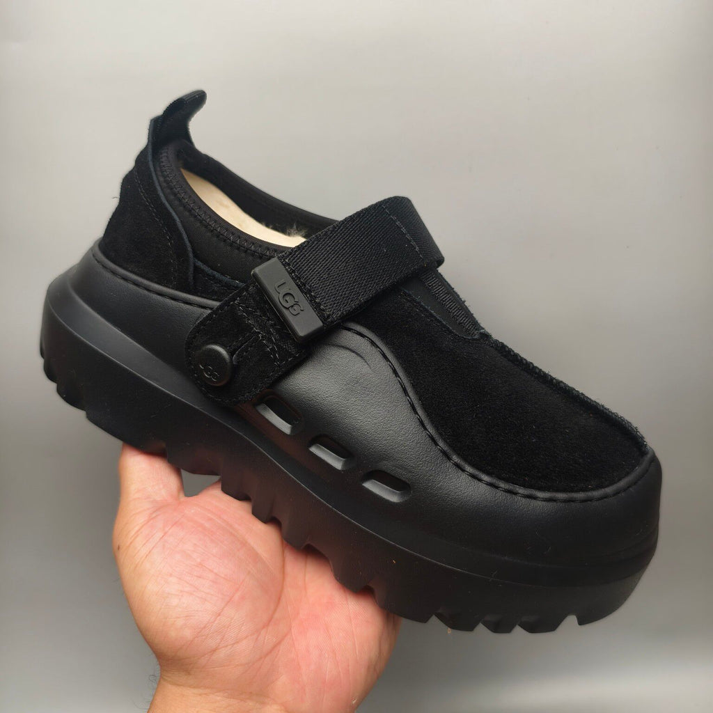 Unisex Slip-On Casual Shoes – Black | 7550