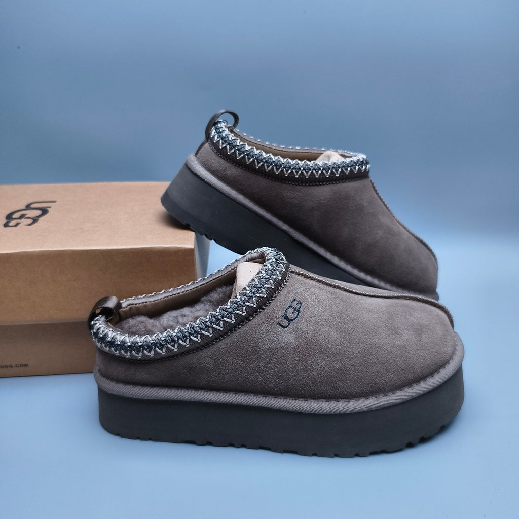 Walnut Folk-Inspired Platform Casual Shoes | 2553 / 2130