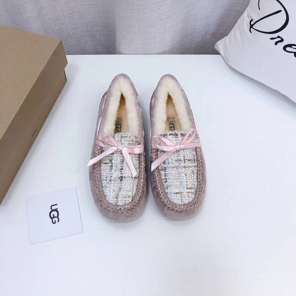 Dusty Pink Chic Loafers – 5623