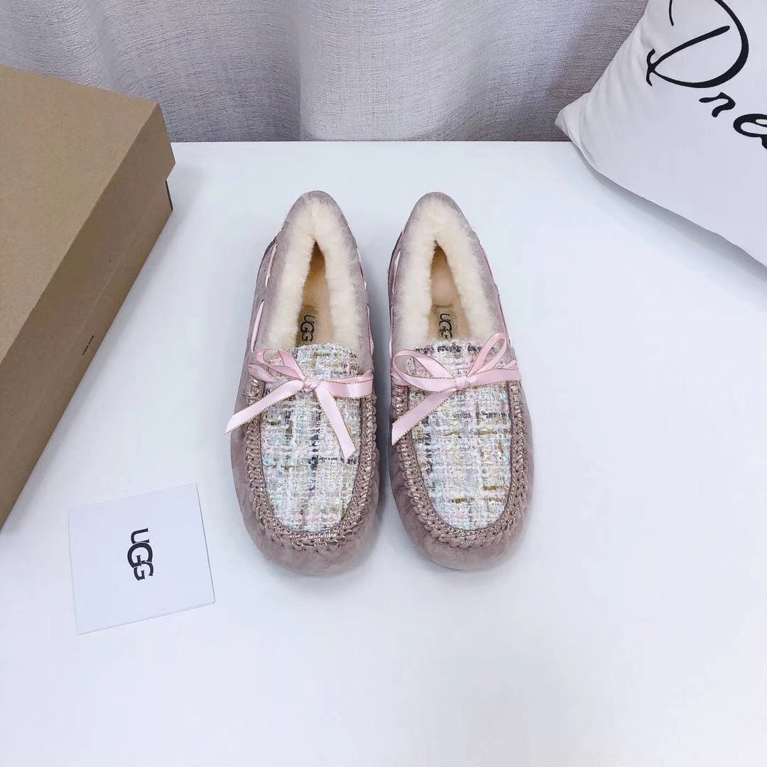 Dusty Pink Chic Loafers – 5623