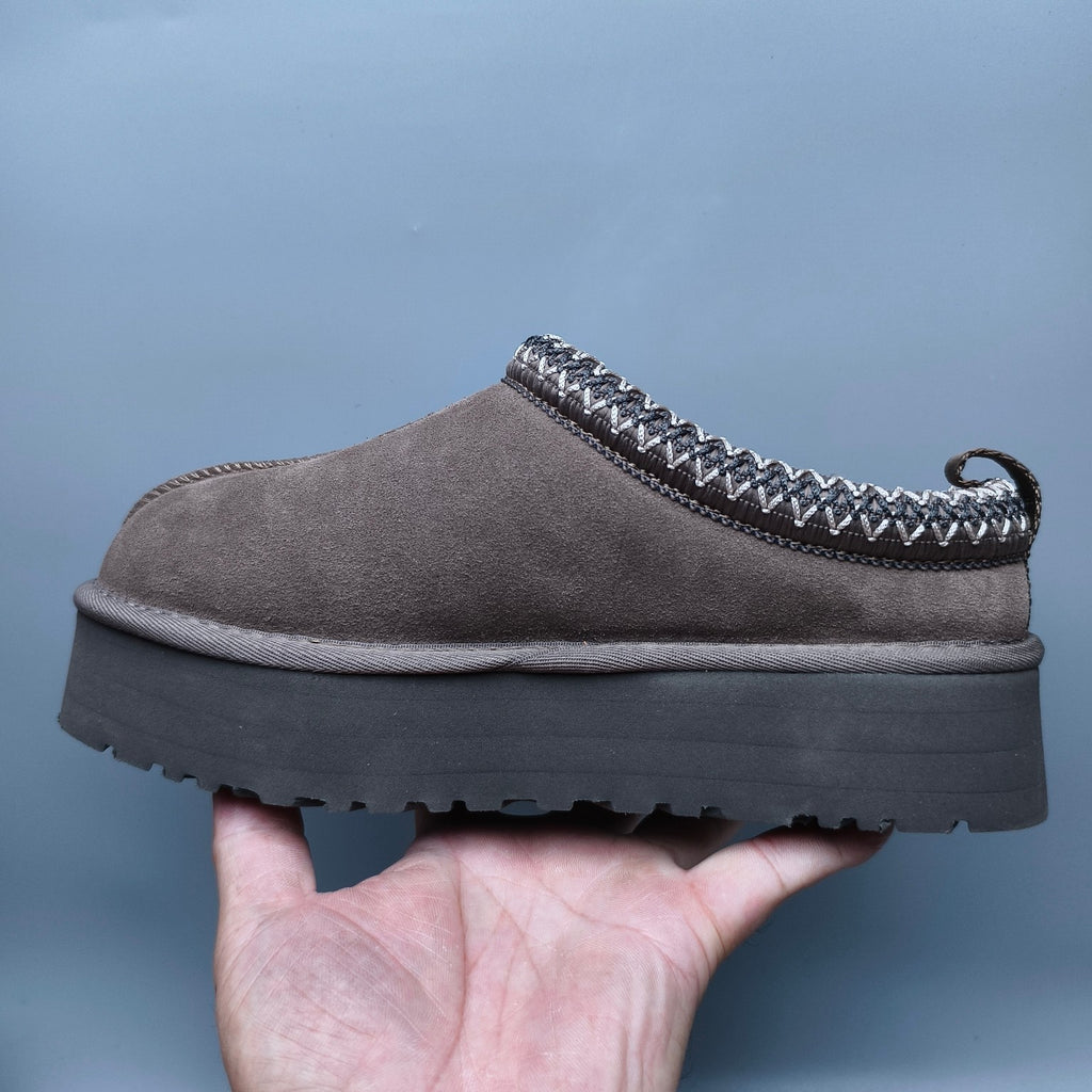 Walnut Folk-Inspired Platform Casual Shoes | 2553 / 2130