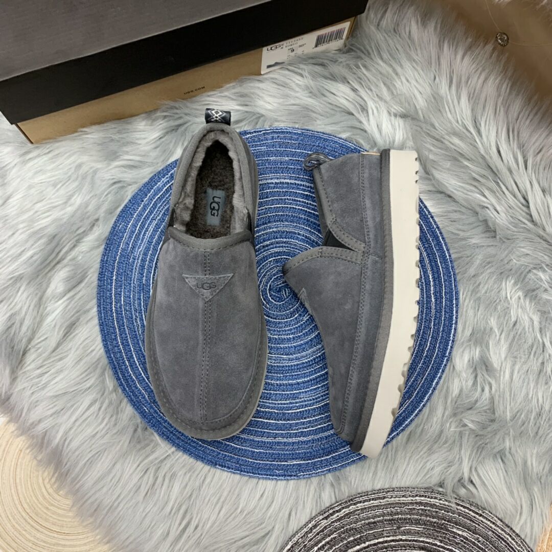 Gray Men's Low-Top Slip-On Shoes | 3455