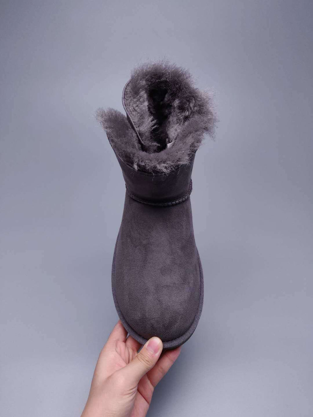 Gray Side-Zip Ankle Boots | 2481