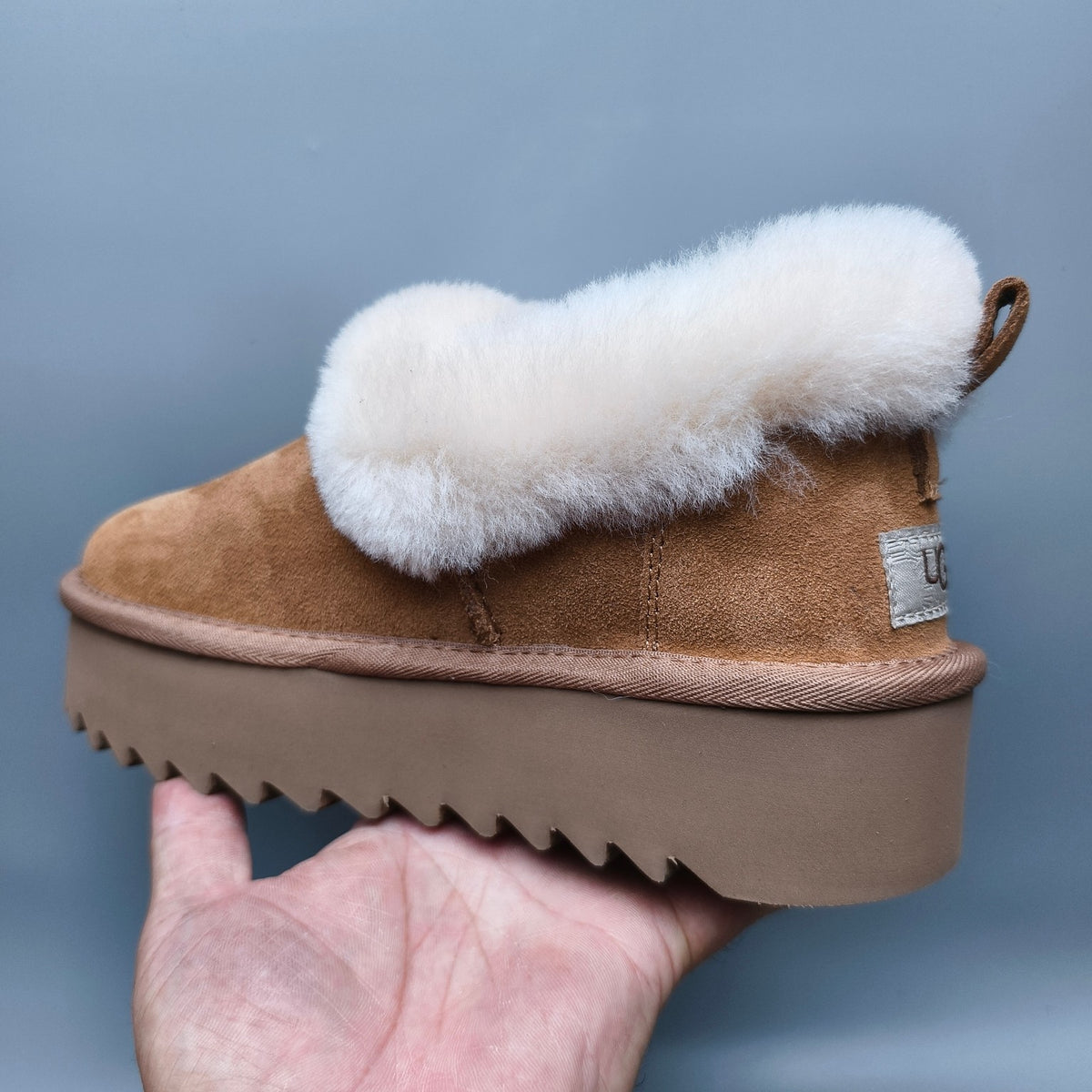 Platform Casual Shoes – Chestnut | 6733