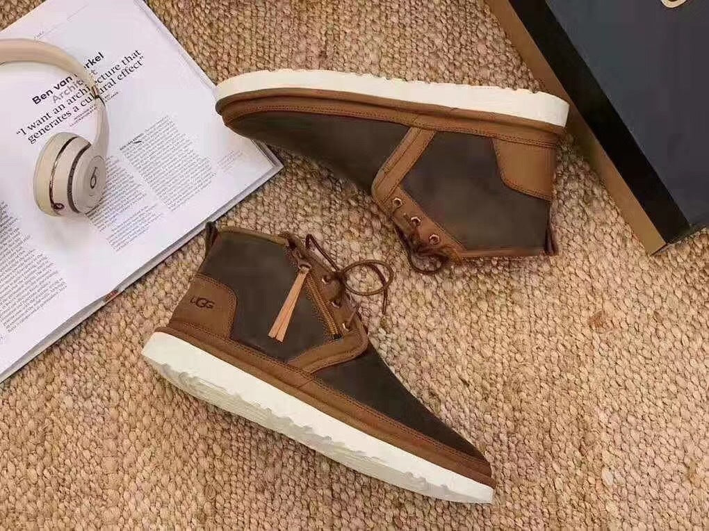 Chestnut Zip-Up Shoes, Updated Edition | 3883