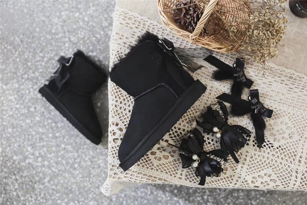 3-in-1 Snow Boots – Classic Black | 6503
