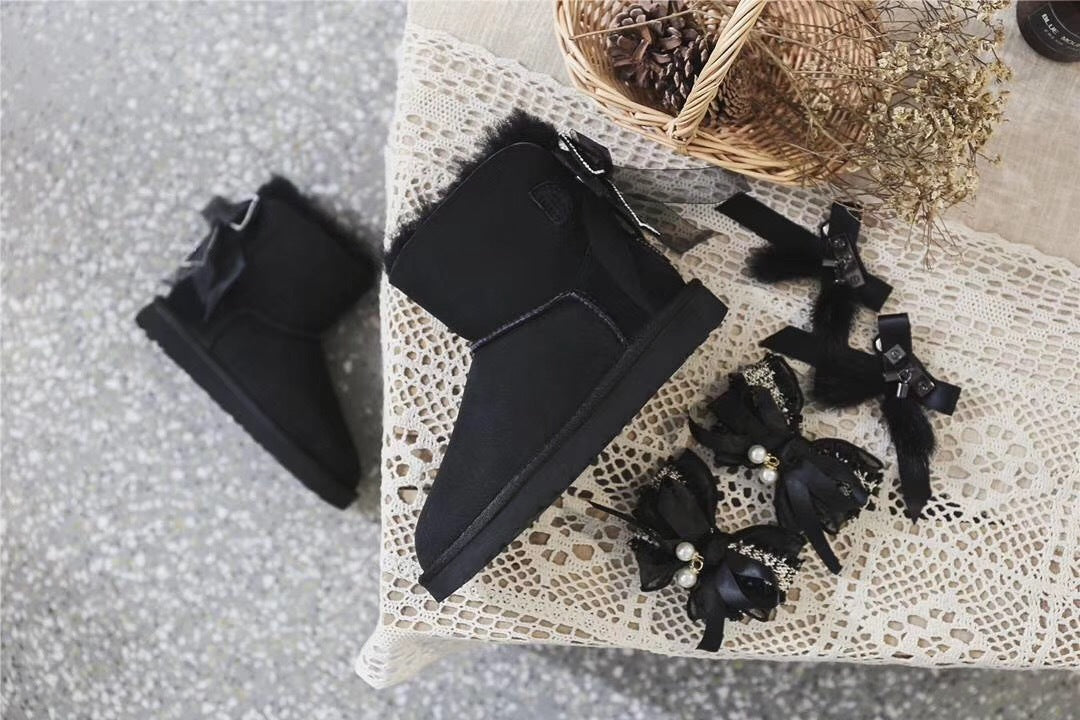 3-in-1 Snow Boots – Classic Black | 6503