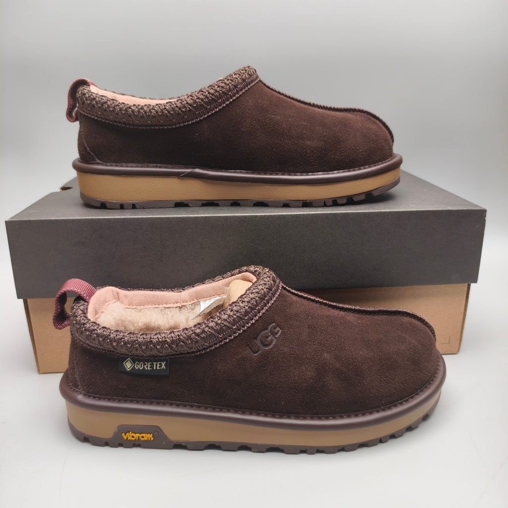 Chocolate Brown Folk-Inspired Casual Shoes | 1304