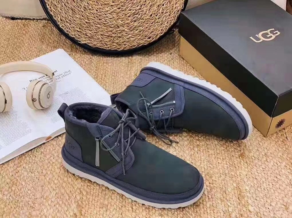 Dark Gray Zip-Up Shoes, Updated Edition | 3883