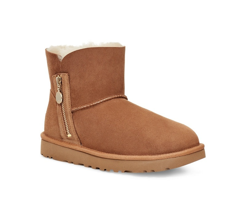Chestnut Side-Zip Ankle Boots | 2481