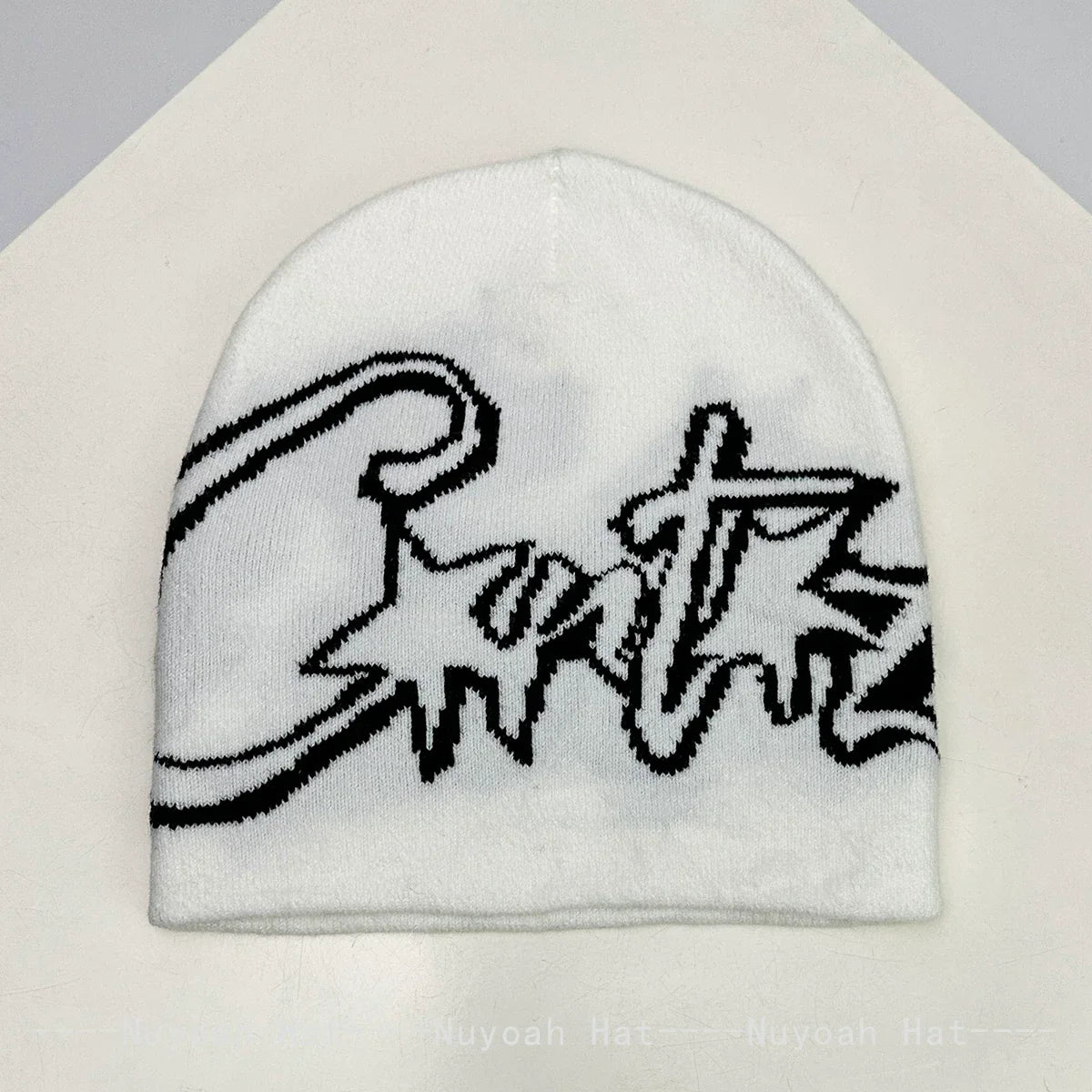 Corteiz Script Jacquard Knit Beanie