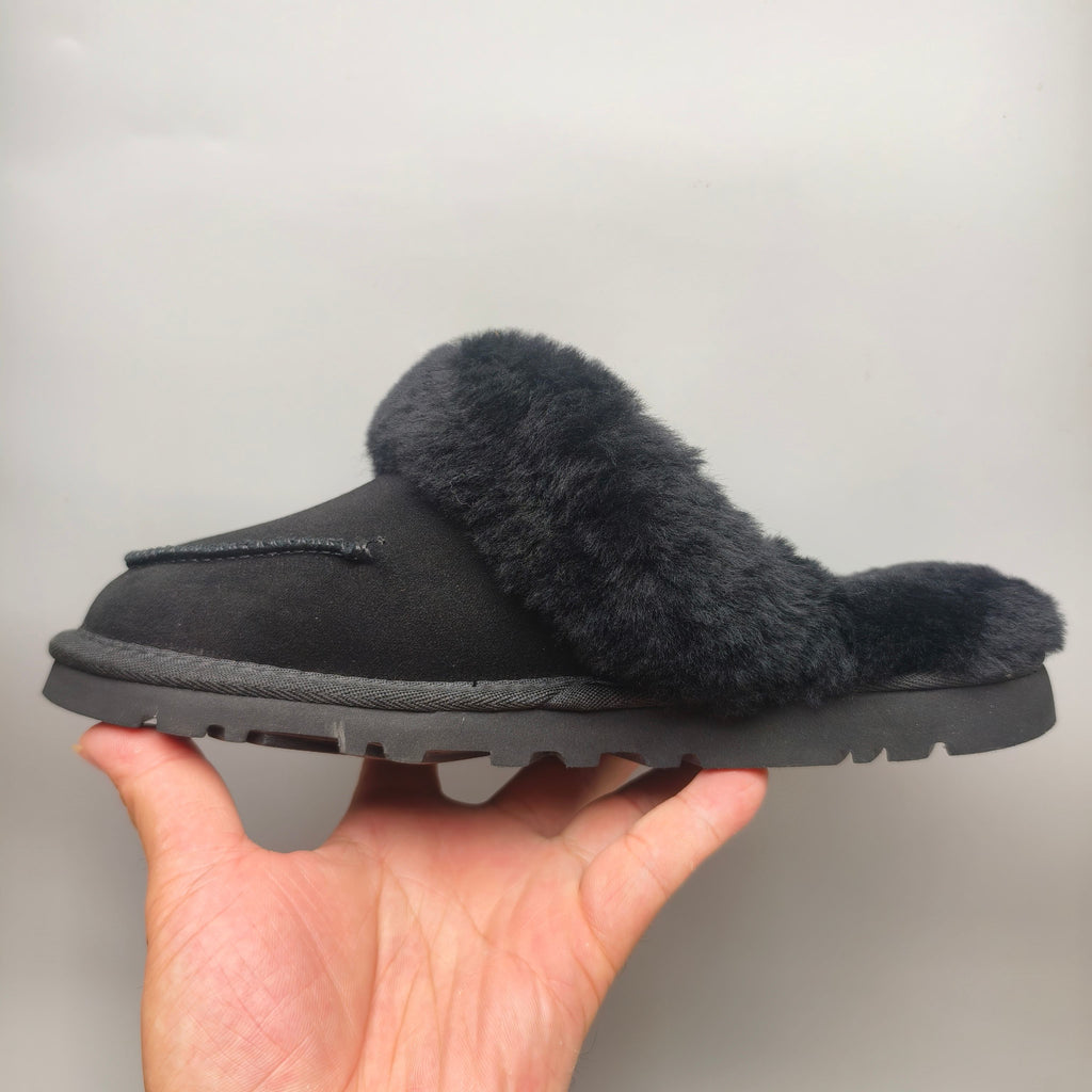 Black Casual House Slippers – 4571
