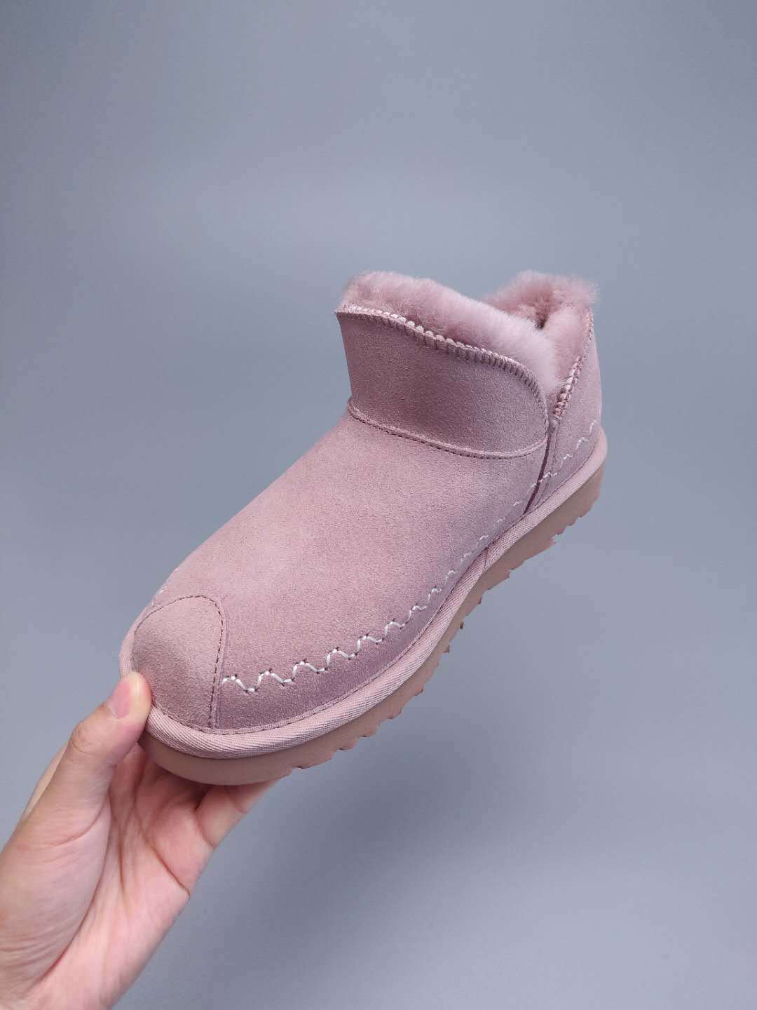 Dusty Pink Ankle Boots | 0888 New Arrival