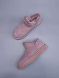 Dusty Pink Ankle Boots | 0888 New Arrival