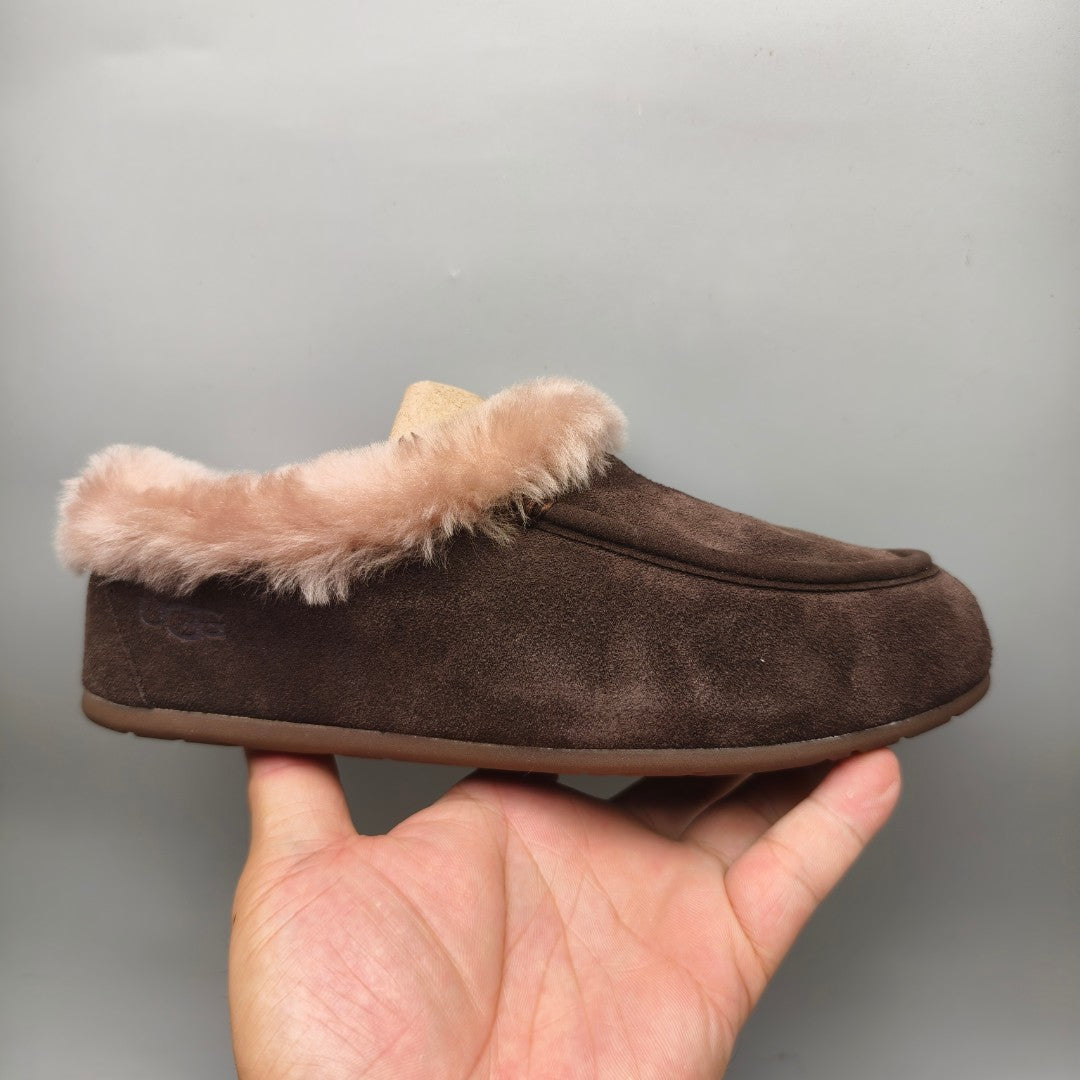 Chocolate Brown Slip-On Casual House Shoes | 1391