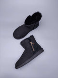 Black Side-Zip Ankle Boots | 2481