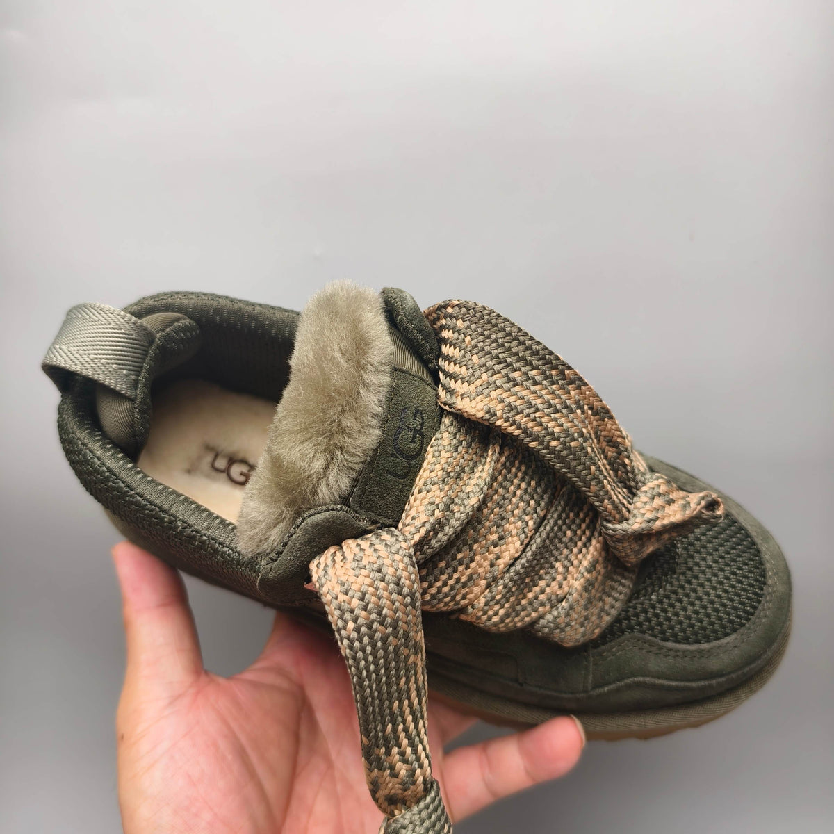 Unisex Mesh Casual Sneakers in Green – 4032