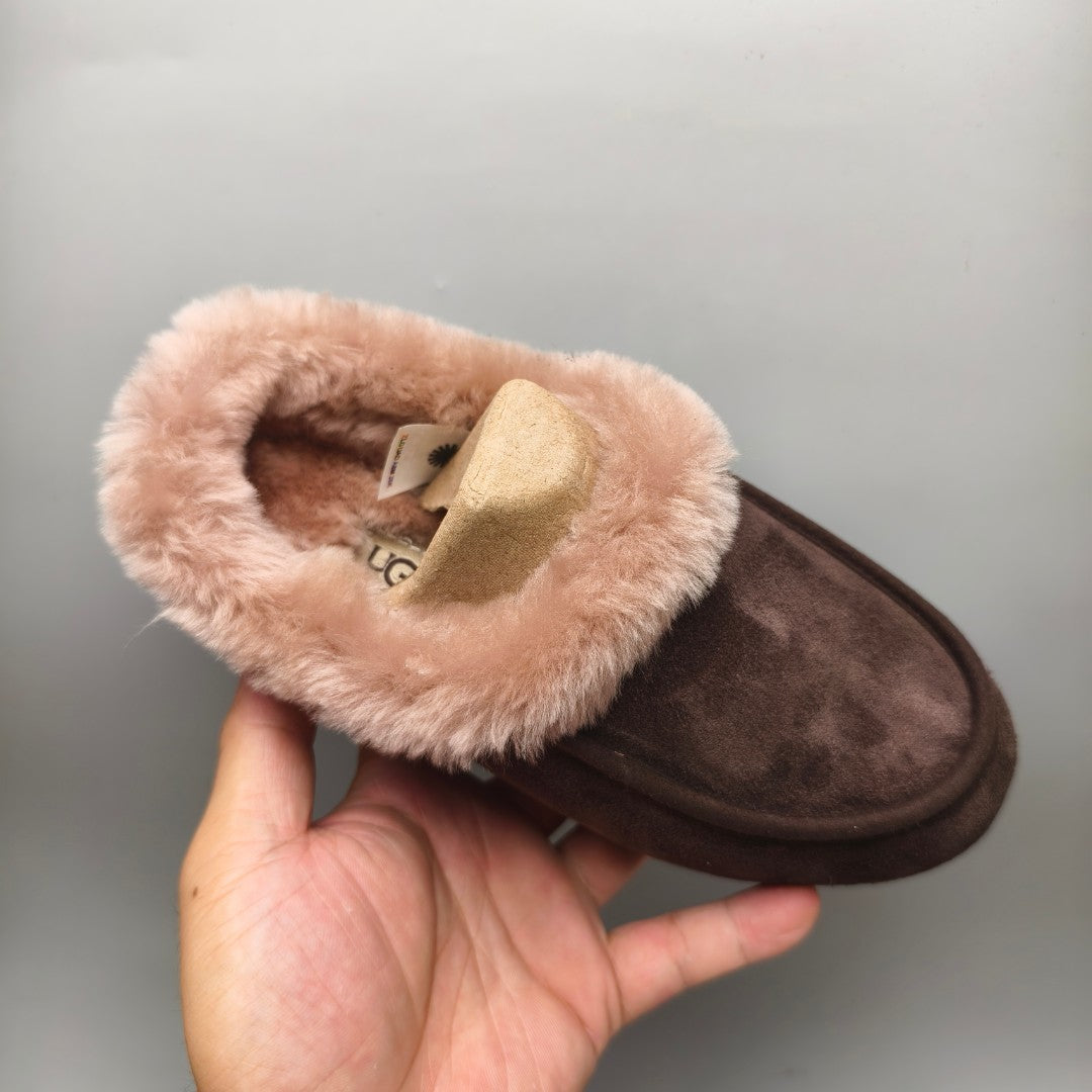 Chocolate Brown Slip-On Casual House Shoes | 1391