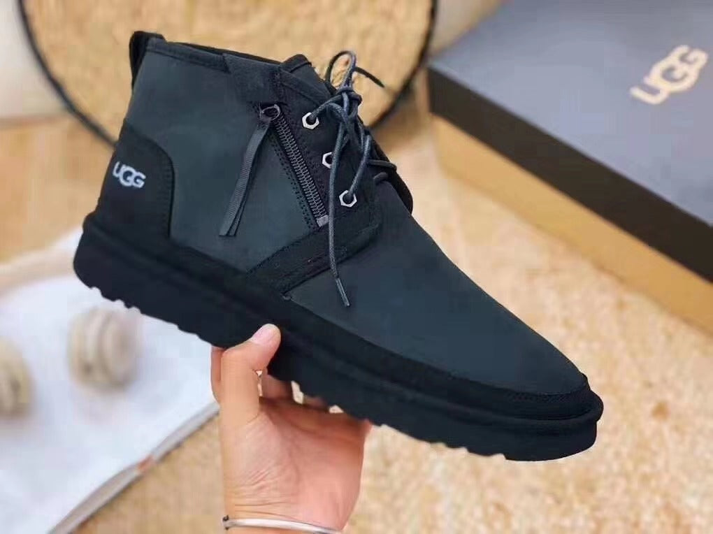 Black Zip-Up Shoes, Updated Edition | 3883