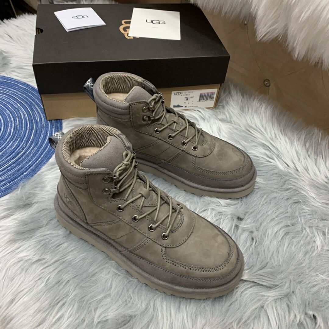 Gray Men's Lace-Up Casual Shoes | 2991