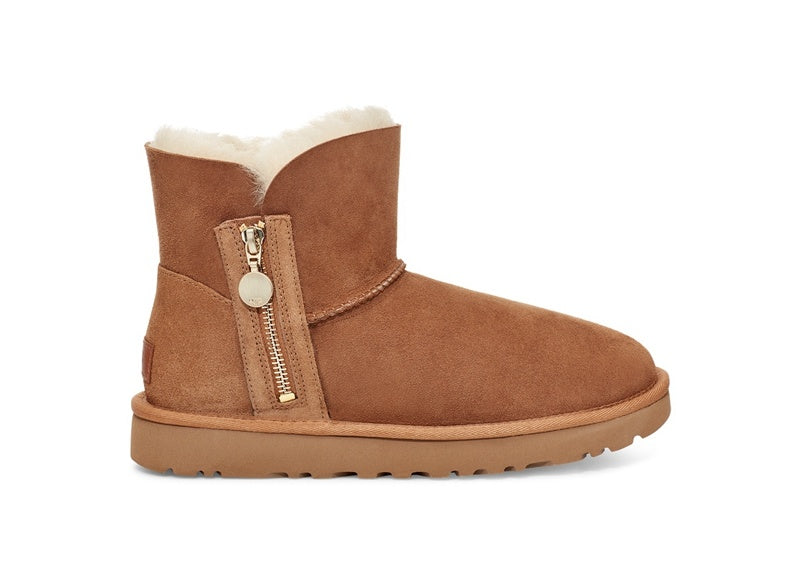 Chestnut Side-Zip Ankle Boots | 2481