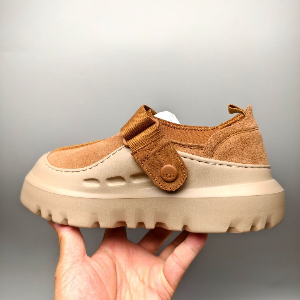 Unisex Slip-On Casual Shoes – Chestnut | 7550