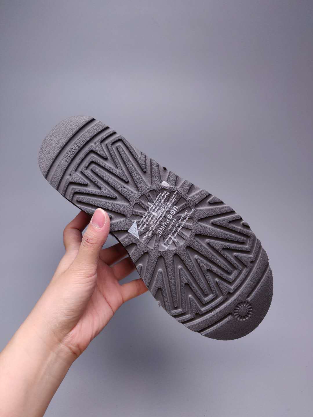 Gray Side-Zip Mid-Calf Boots | 2480
