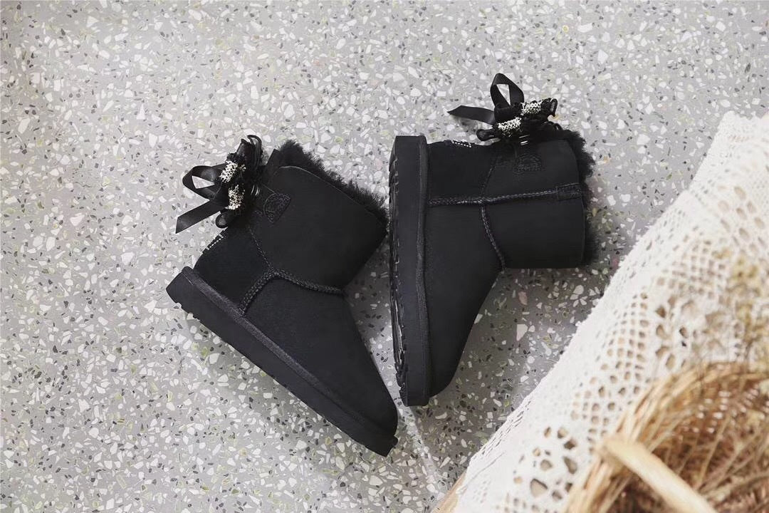 3-in-1 Snow Boots – Classic Black | 6503