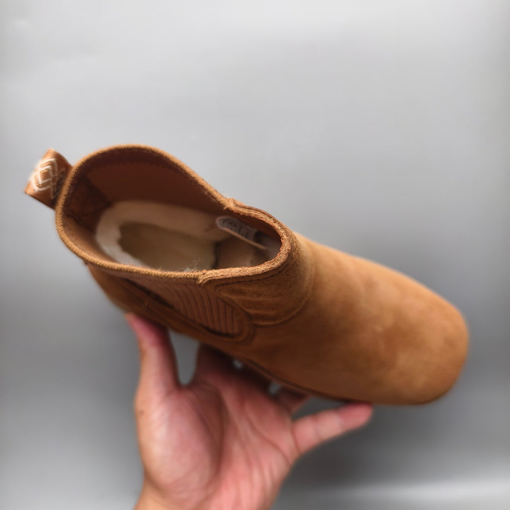 Chestnut 5 cm Platform Casual Shoes | 3258