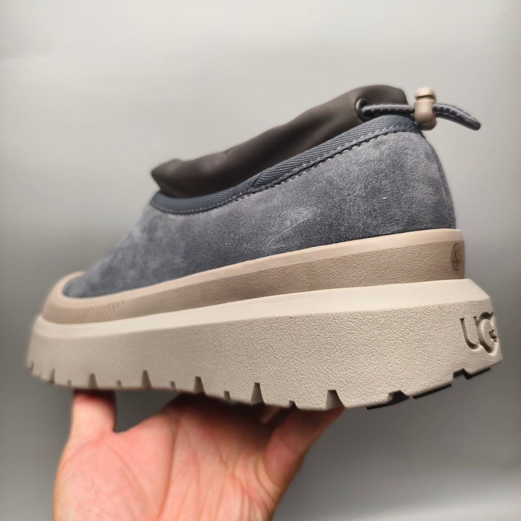 Dark Gray Casual Slip-On Shoes – 4096