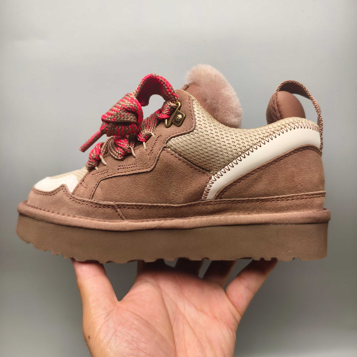 Unisex Mesh Casual Sneakers in Antelope Brown – 4032
