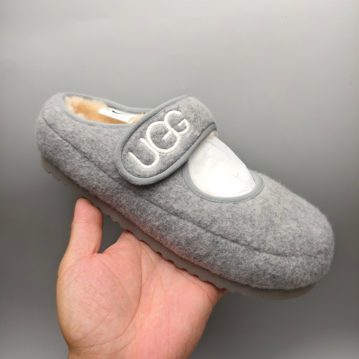 Gray Ultralight Mary Jane Casual Shoes – 5097