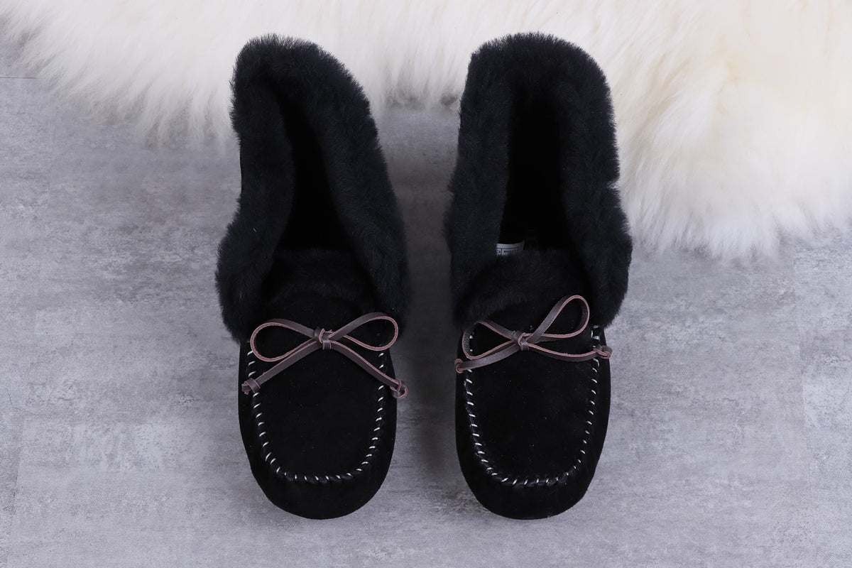 W Alena Black Shoes – 4806