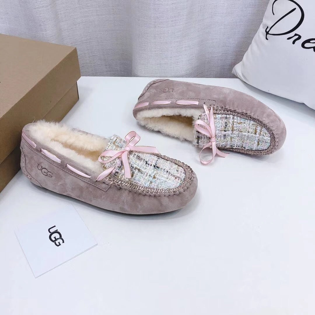Dusty Pink Chic Loafers – 5623