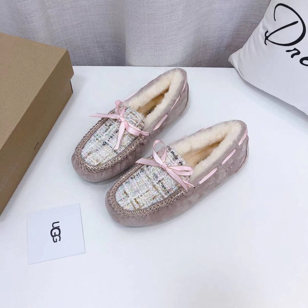 Dusty Pink Chic Loafers – 5623