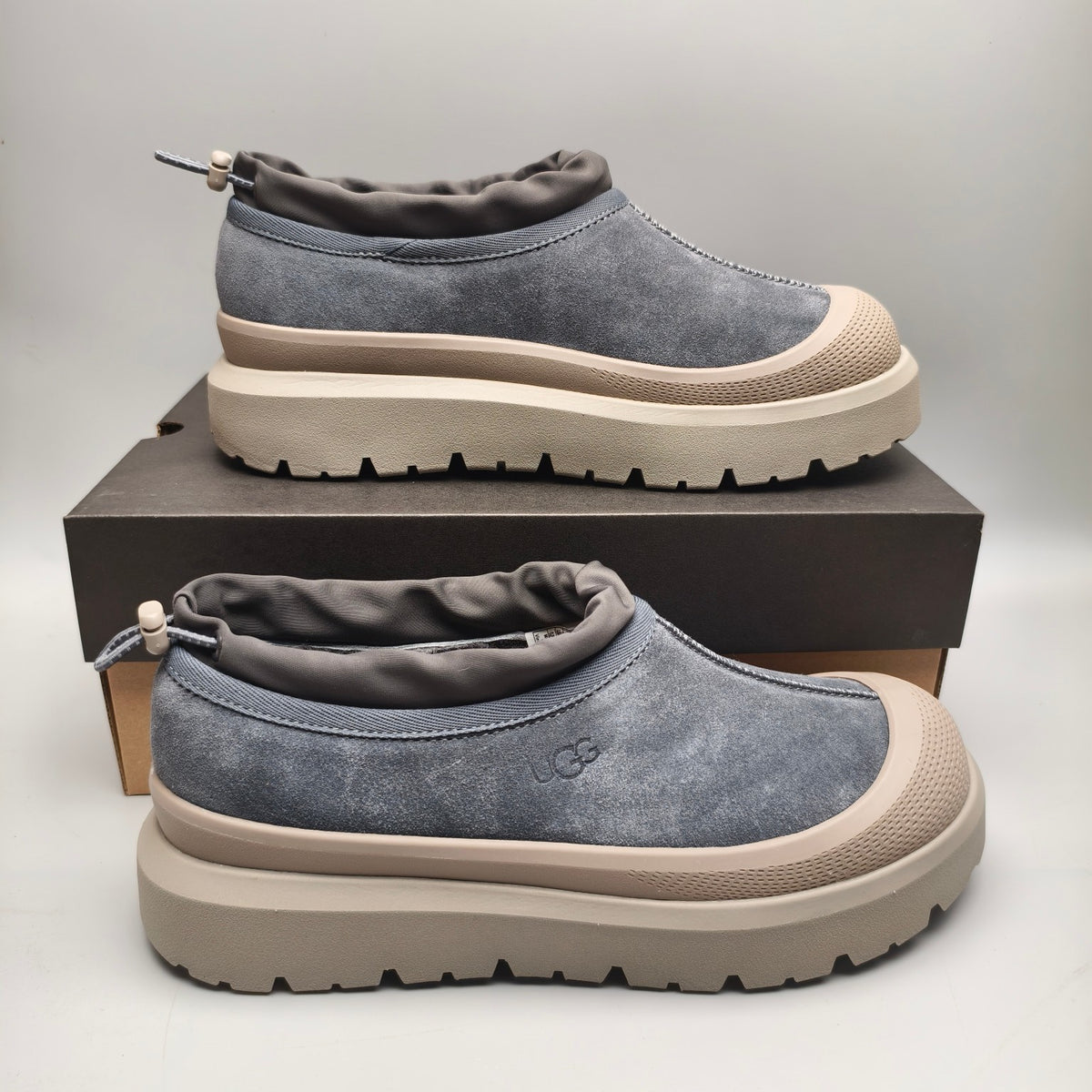 Dark Gray Casual Slip-On Shoes – 4096