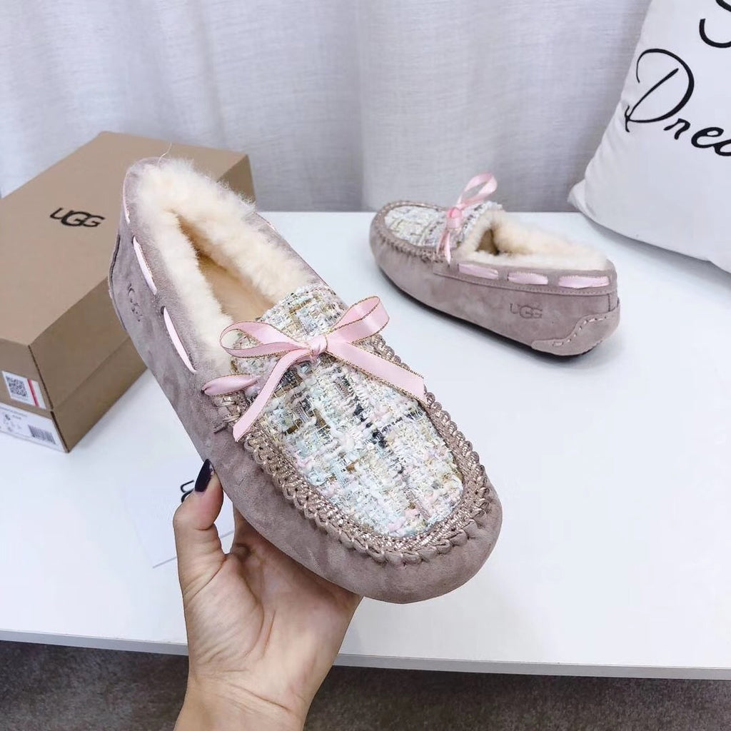 Dusty Pink Chic Loafers – 5623