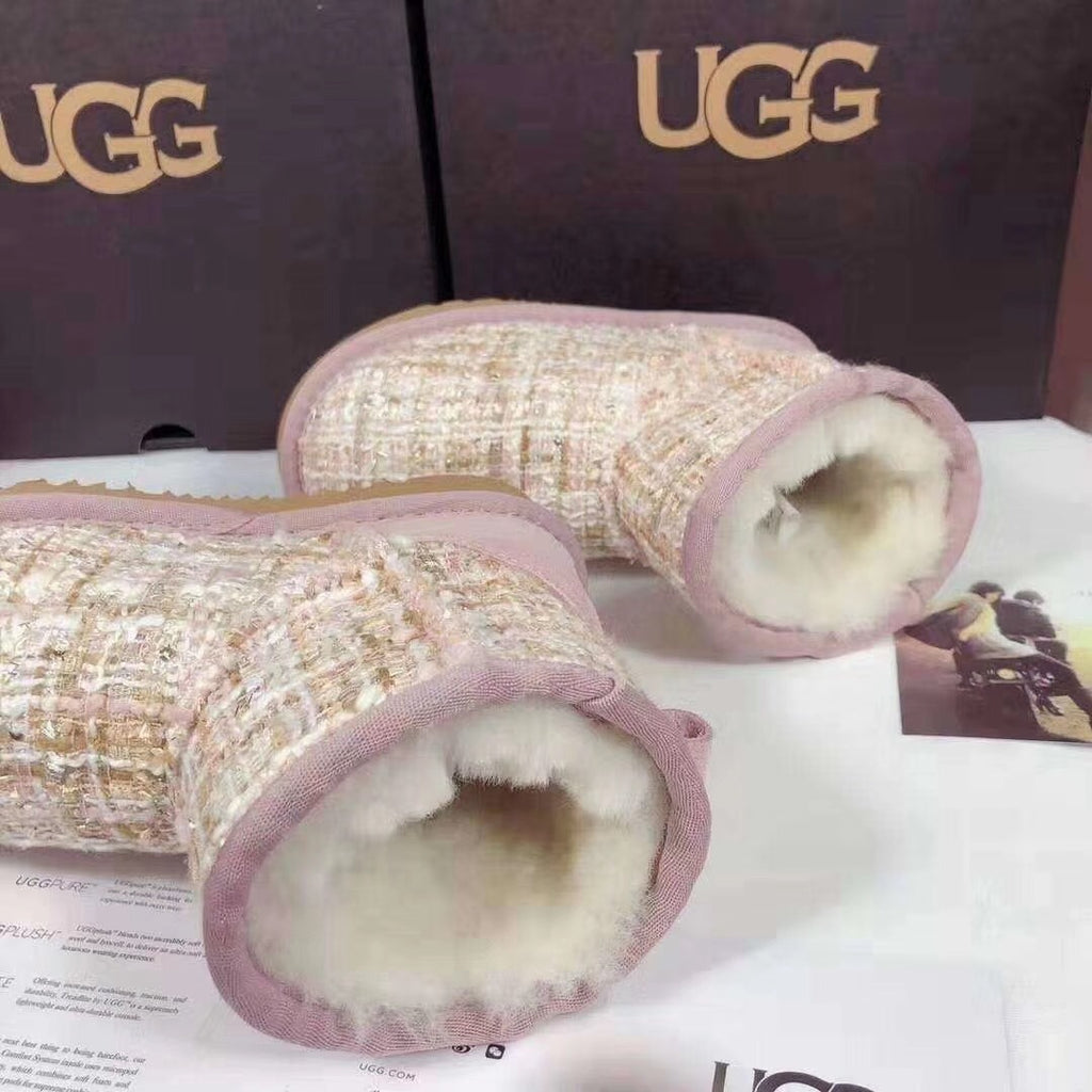 Kids’ Chic Pink Snow Boots – 5854