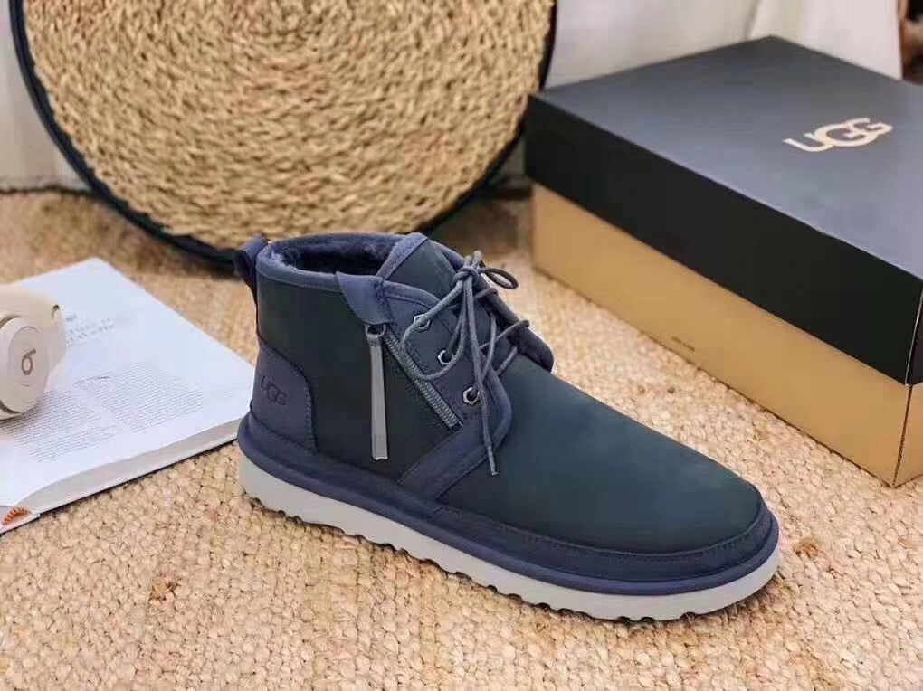 Dark Gray Zip-Up Shoes, Updated Edition | 3883