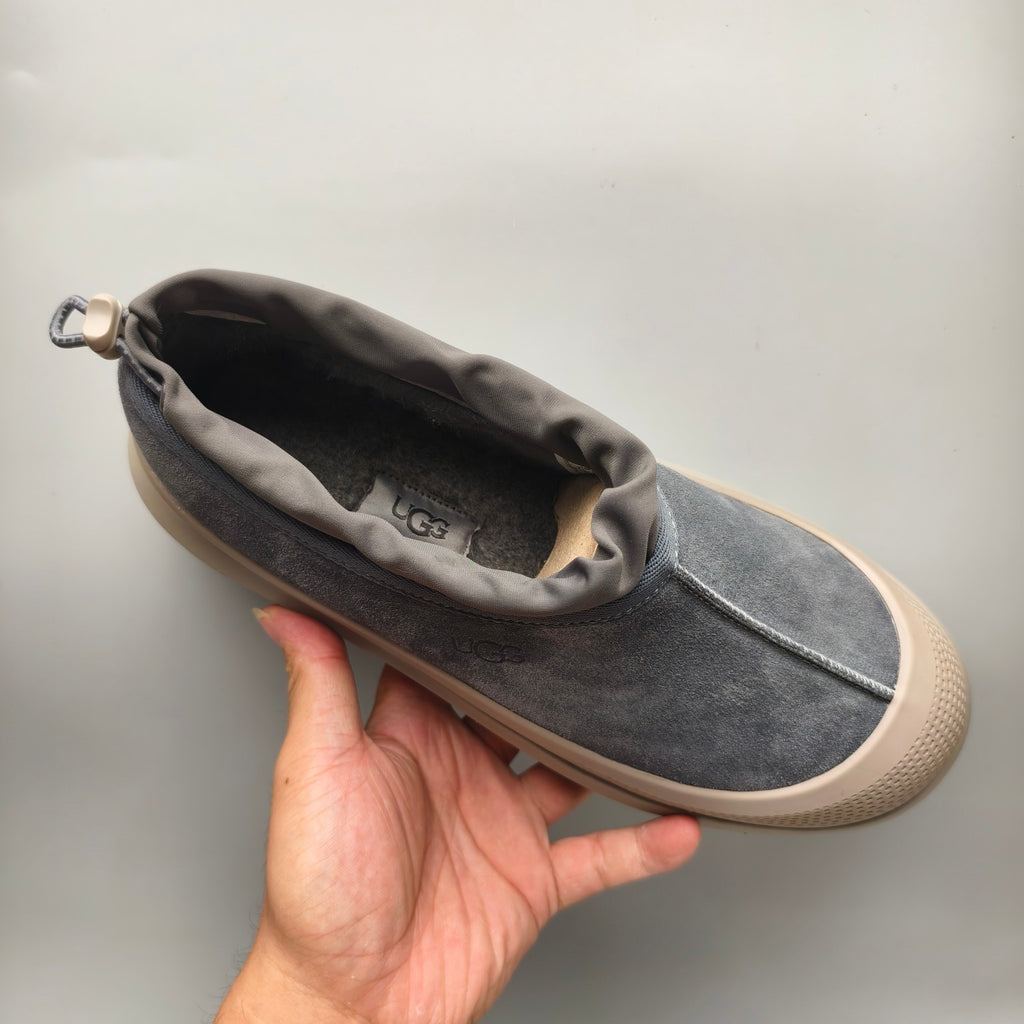 Dark Gray Casual Slip-On Shoes – 4096