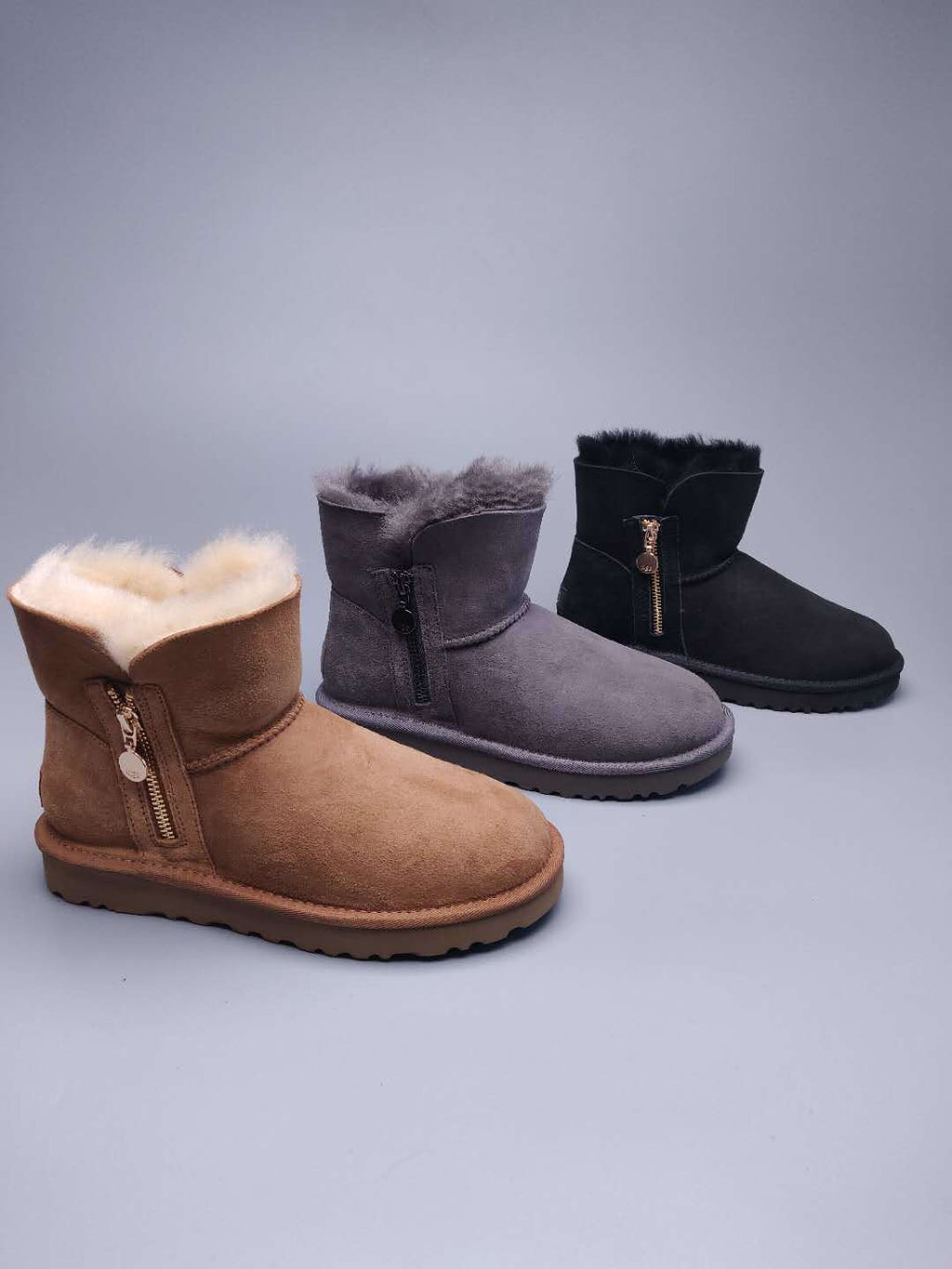 Black Side-Zip Ankle Boots | 2481