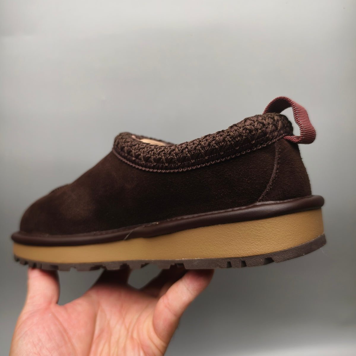 Chocolate Brown Folk-Inspired Casual Shoes | 1304