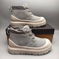 Light Gray Casual High-Top Shoes – 3991
