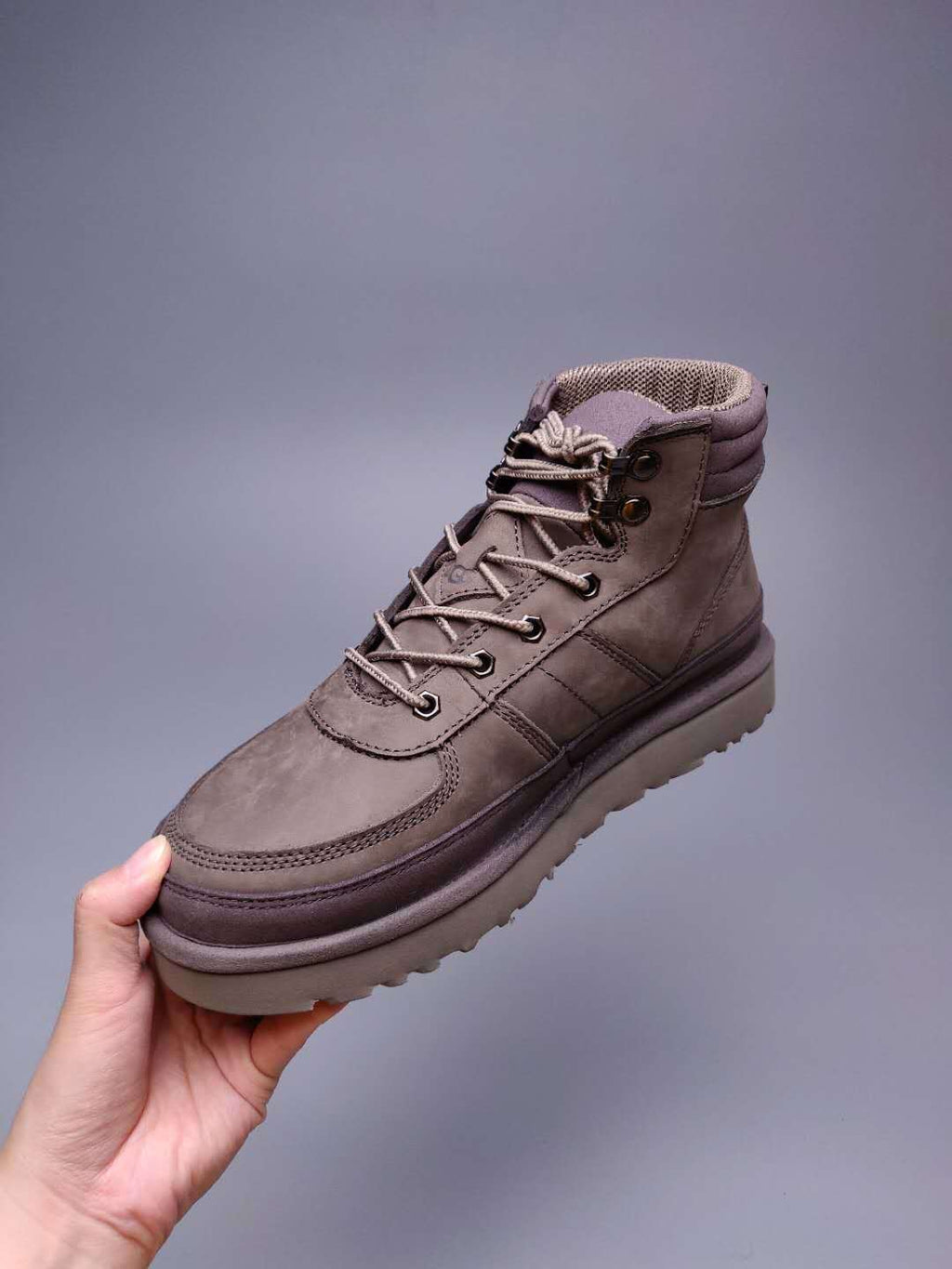 Gray Men's Lace-Up Casual Shoes | 2991