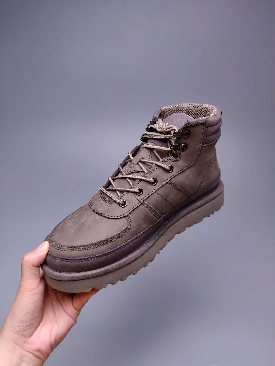 Gray Men's Lace-Up Casual Shoes | 2991