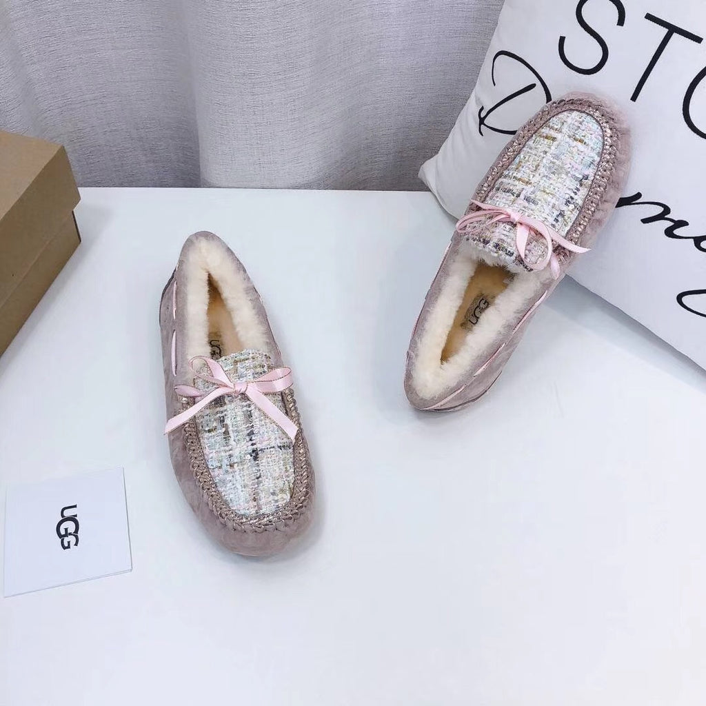 Dusty Pink Chic Loafers – 5623