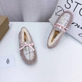 Dusty Pink Chic Loafers – 5623