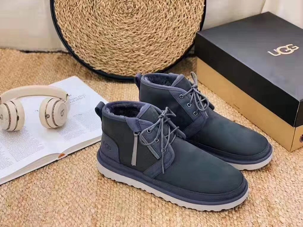 Dark Gray Zip-Up Shoes, Updated Edition | 3883