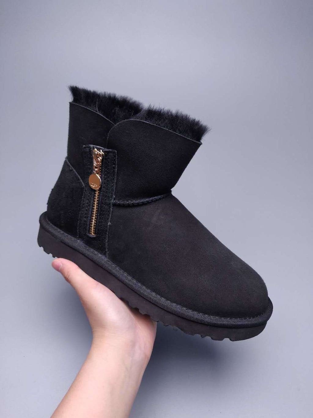 Black Side-Zip Ankle Boots | 2481