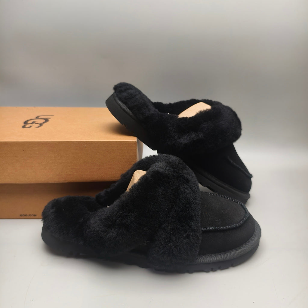 Black Casual House Slippers – 4571